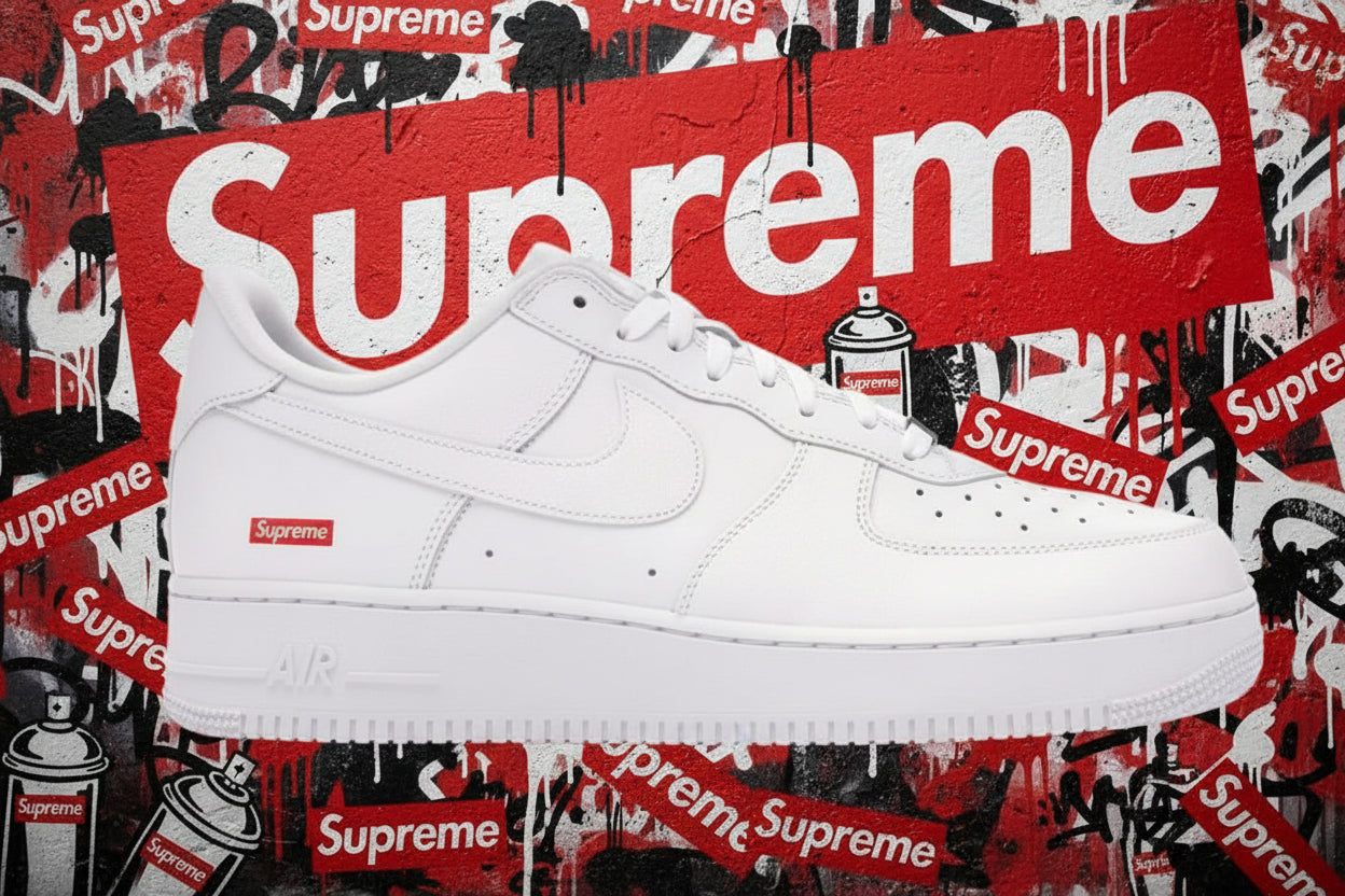 SUPREME AIR FORCE 1 {WHITE}