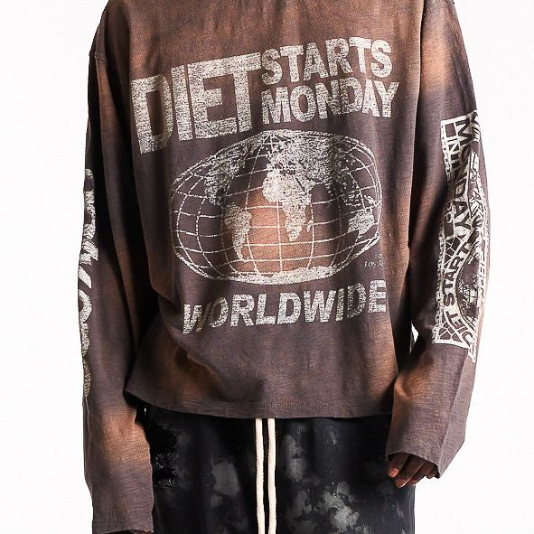 Worldwide long sleeve tee