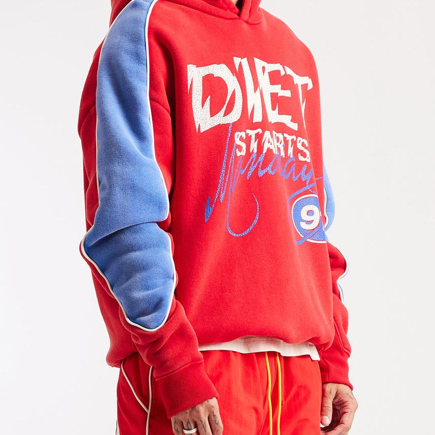 Panel hoodie