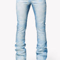 Aqua blue racer denim