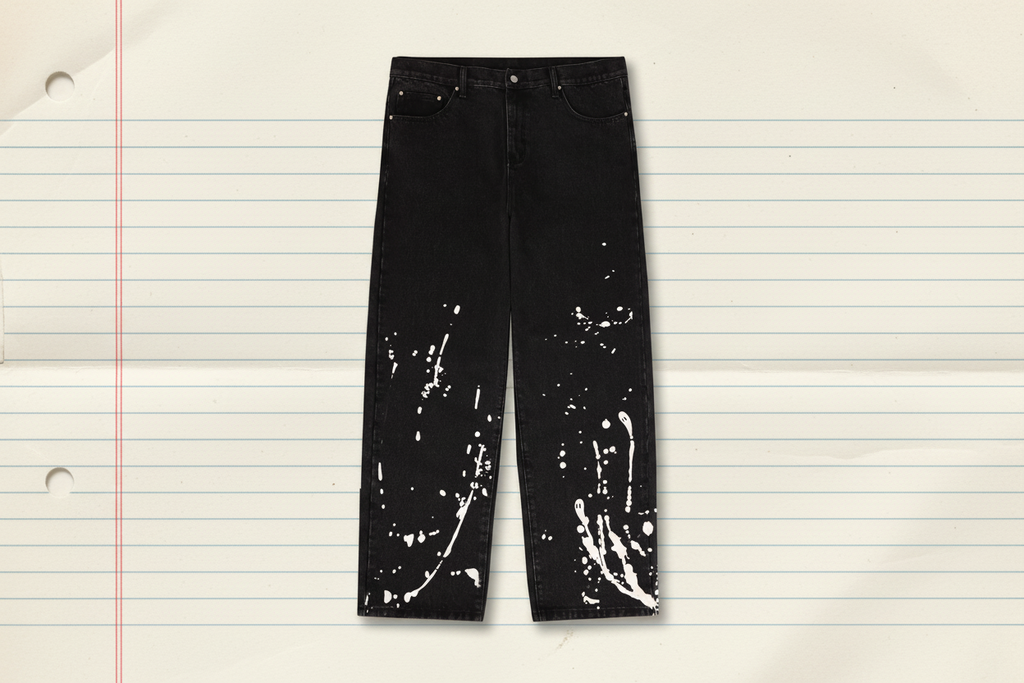 Ghost Paint Denim Pants