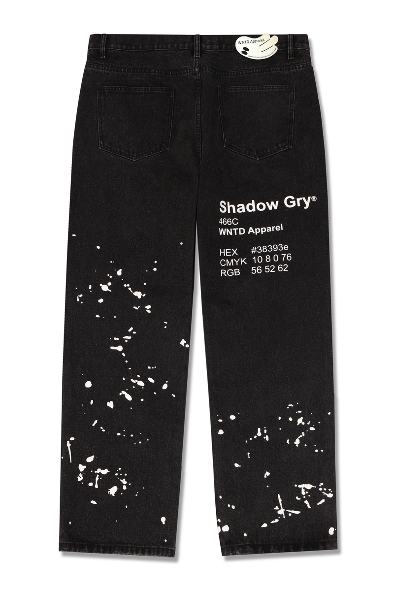Ghost Paint Denim Pants