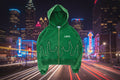 lemononfire { flawless green} hoodie